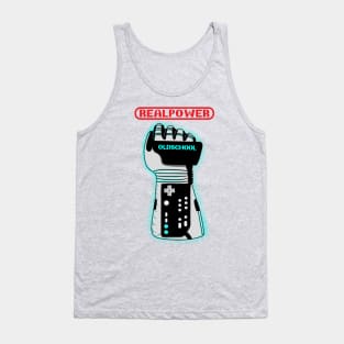 Old School Power Glove Tank Top